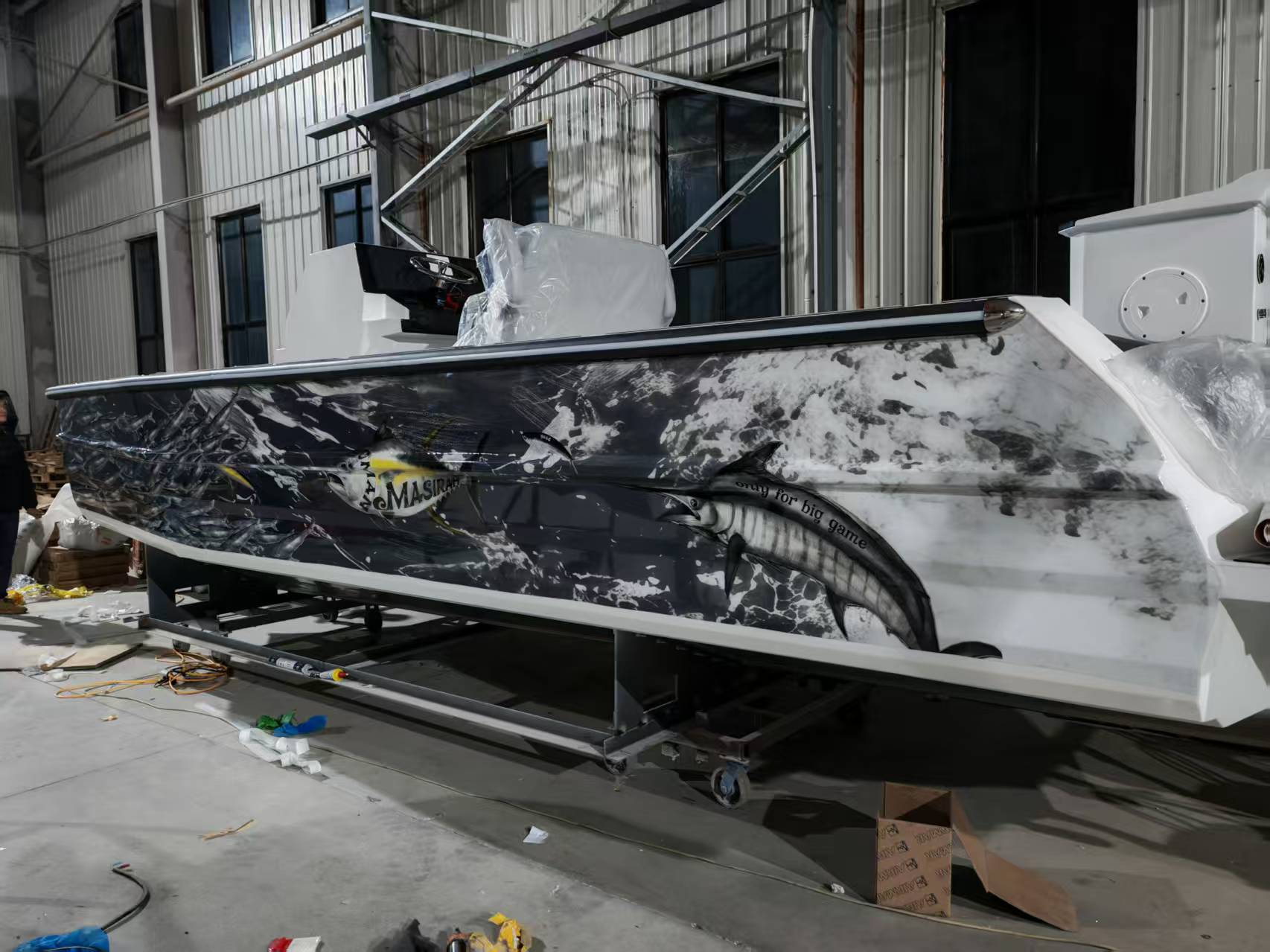 Hunter 28 stern view